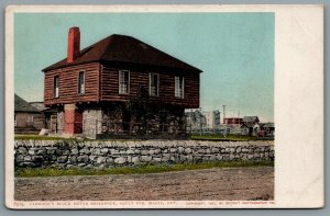 Postcard Sault Ste. Marie Ontario c1902 Clergue Block House Residence