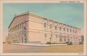 Postcard Auditorium Memphis TN