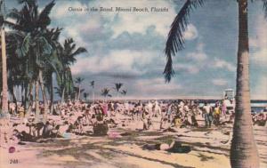 Florida Miami Beach Scene Oasis In The Sand