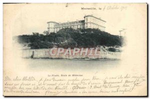 Old Postcard Marseille School of Medicine
