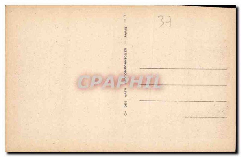 Postcard Old Tours general view