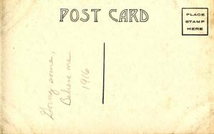 Military - In Close Pursuit, 1916 - RPPC