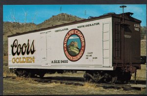 Railway Transport Postcard- Colorado Railway Museum, Golden - Coors Golden MB228