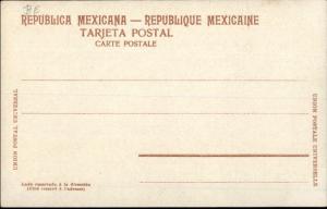 Mexico City Calle Cinco de Mayo c1905 Postcard #2