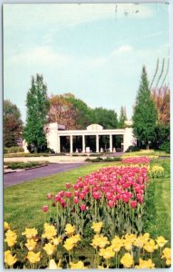 The main entrance area of the Missouri Botanical Garden - St. Louis, Missouri