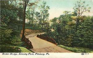 PA-PITTSBURGH-SCHENLEY PARK-BRIDAL BRIDGE-MAILED 1909-H14725