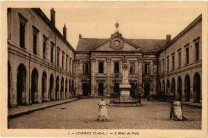CPA CHAGNY - L'Hotel de Ville (295730)