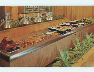 Unused Pre-1980 SWEDEN HOUSE SMORGASBORD RESTAURANT Elgin Illinois IL Q8445