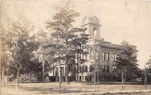 C81/ Bemidji Minnesota Mn Photo RPPC Postcard 1920 Beltrami County Court House