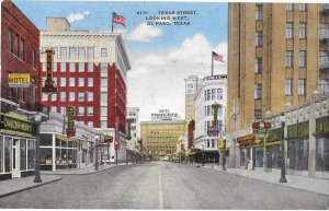 Texas Street Looking West El Paso Texas