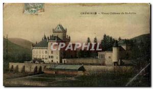 Old Postcard Cremieu Old Castle St JULLIN