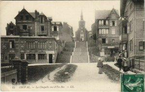 CPA ONIVAL-Sur-MER La Chapelle vue d'En bas (808186)