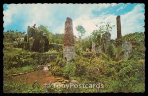 Ruins of Old Sugar Mill - Jamaica, W.I