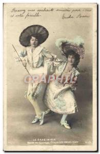 Old Postcard Dance Dance at the Cake Walk The circus Peres Sisters