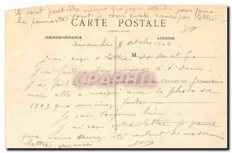 Old Postcard Saint Germain en Laye The Church