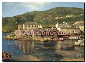 Postcard Modern Marine From Centuri Petit Port Aux Eaux Crystal Clear
