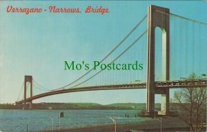 America Postcard - Verrazano-Narrows Bridge, New York City  RS27949