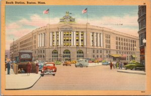 Soth Station Boston Mass. Postcard PC502