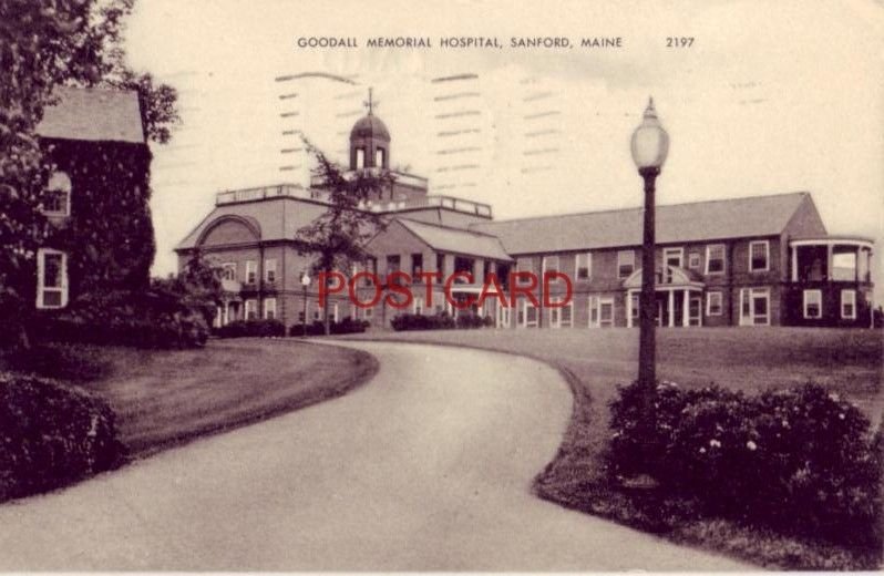 1942 GOODALL MEMORIAL HOSPITAL, SANFORD, ME.