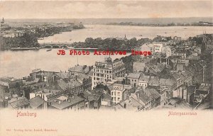 Germany, Hamburg, Aerial View Of City, No 804