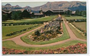 Glacier Park Lodge National Park Montana 1960s postcard