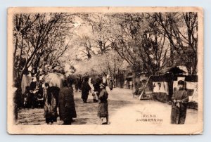 Springtime Flowers of the Kyoto Gyoen National Gardens Japan UNP DB Postcard N7