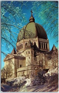 VINTAGE POSTCARD OUTSTANDING CLOSE VIEW SAINT JOSEPH's ORATORY MOUNT ROYAL MINT