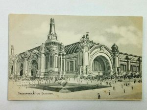 Vintage Postcard 1900's Transportation Building Mogul Egyptian Sanargyros