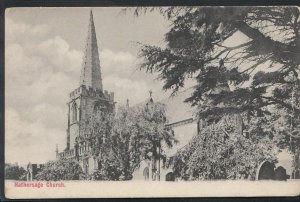 Derbyshire Postcard - Hathersage Church    DP955 
