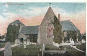 Suffolk Postcard - Old Church - Felixstowe - Ref TZ1336