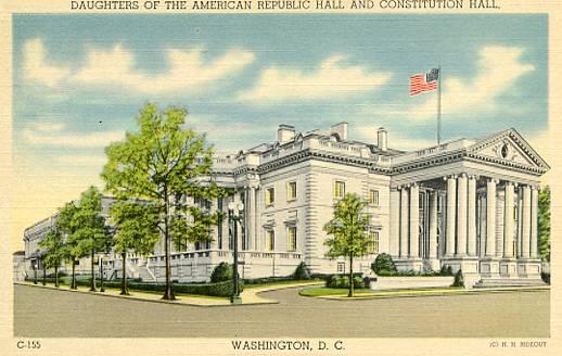 DC - Washington, Daughters of the American Republic Hall & Constitution Hall