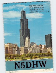M-111579 Sears Tower Lake Michigan Downtown Chicago Illinois