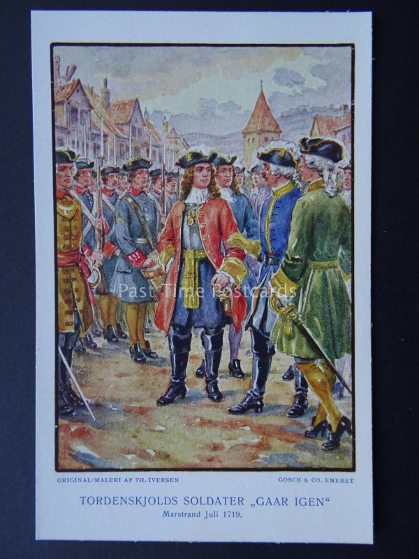 Denmark (1) PETER TORDENSKJOLD Naval Heroe Billeder Fra Hans Liv - Old Postcard