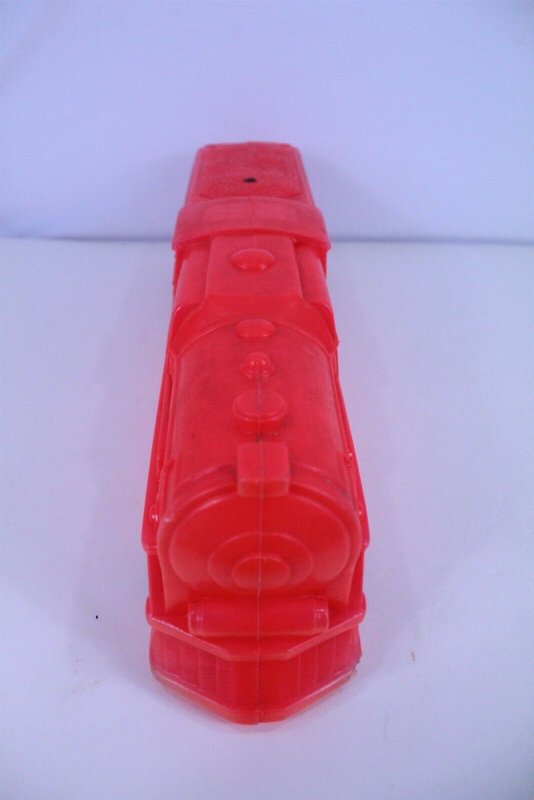 Marx Railroad Engine #333 Squeeze Toy with Steam Horn Sound 20 long Vintage