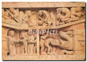 Postcard Modern Conques The eardrum The Judgment of Souls and the separation ...