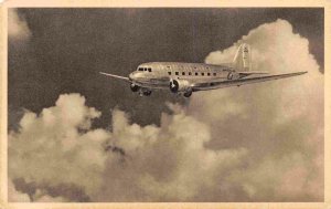 American Airlines Flagship Plane in Flight 1940 postcard