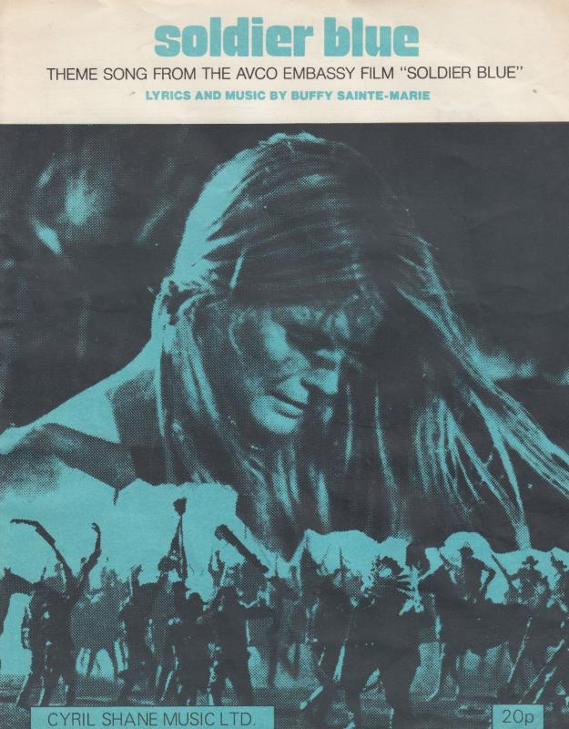 Soldier Blue Buffy Sainte Marie 1970s Sheet Music