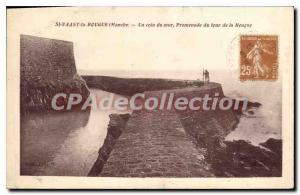 Postcard Old St Vaast La Hougue A Corner Of Wall Walk