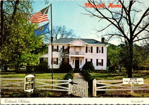 Oklahoma Tahlequah Murrell Home Built By George Murrell In 1844