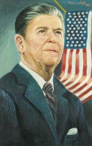 40th President Ronald W Reagan