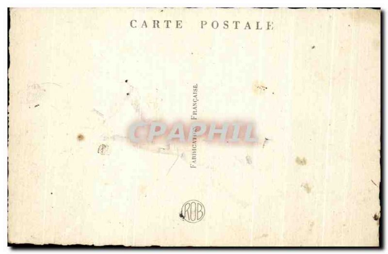 Postcard Old House on the & # 39eau