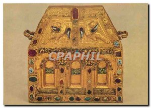 Postcard Modern Conques Basilica Reliquary of Pepin