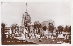 Essex Postcard - The Cathedral - Chelmsford - Used but not postally - SL825