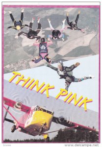 Parachutting : International Pink Parachute Club , PU-1998 Czech Republic