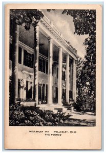 c1940's The Portico Wellesley Inn Wellesley Massachusetts MA Vintage Postcard