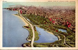 Illinois Chicago Lincoln Park Aerial View