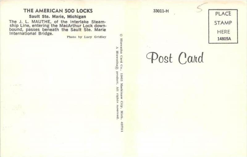 7809  S.S. J.L. Mauthe Cargo Ship