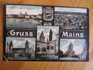 1919 Germany Picture Postcard - Greetings From Mainz (YY5)