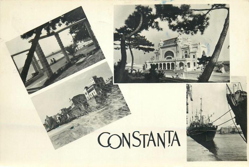 Romania Constanta 1958 postcard