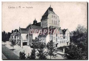 Old Postcard Landau Fesihalle